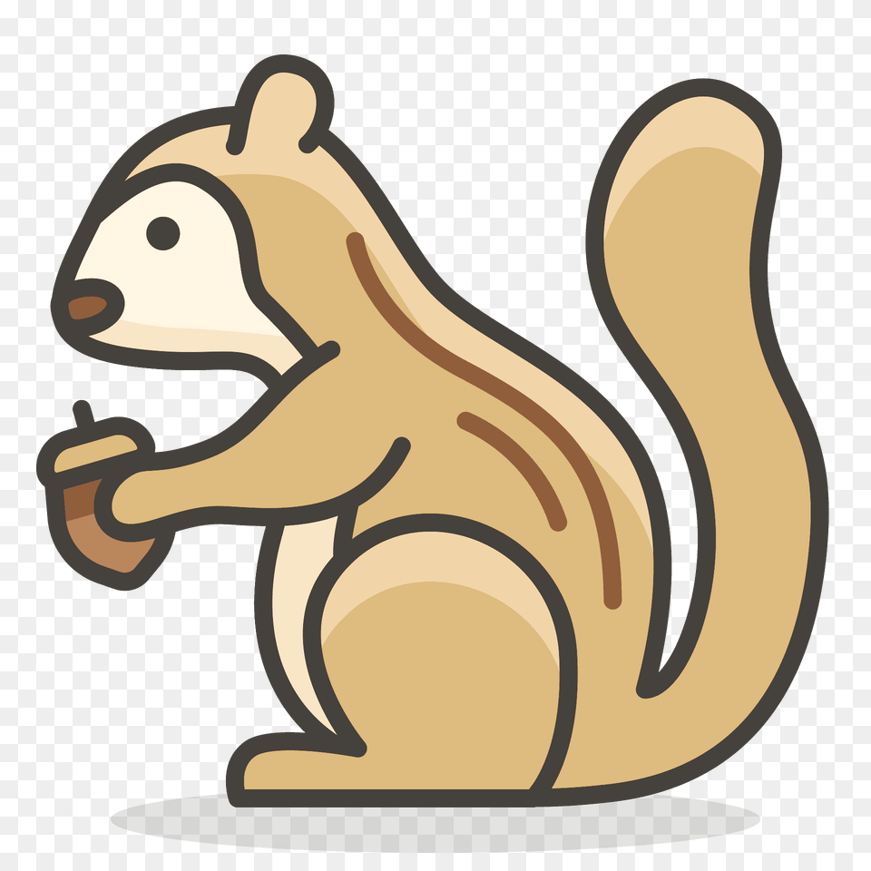 Chipmunk Emoji Clipart, Animal, Mammal, Kangaroo Png Image