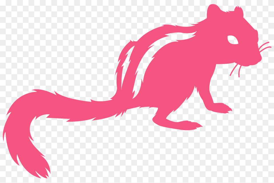 Chipmunk Silhouette, Animal, Mammal, Rodent, Fish Png Image