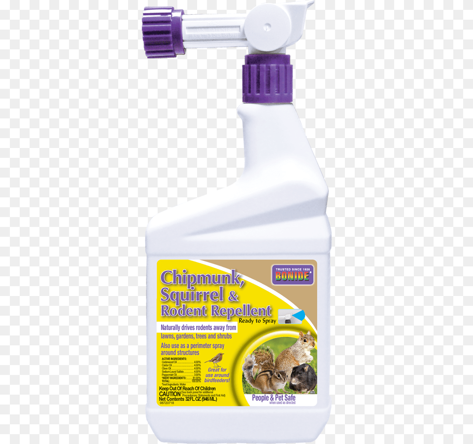 Chipmunk Squirrel Amp Rodent Repellent All Seasons Horticultural Oil Spray Ready To Spray, Animal, Mammal, Rat, Bird Free Png Download