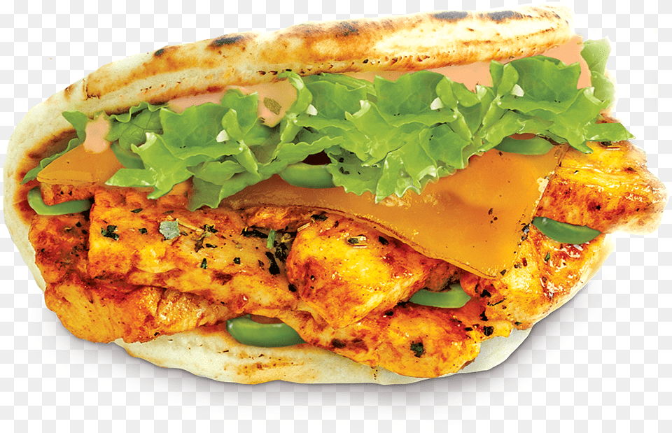 Chipotle Chicken Poulet Chipotle Sammie Image Fast Food, Burger, Bread, Pita Png