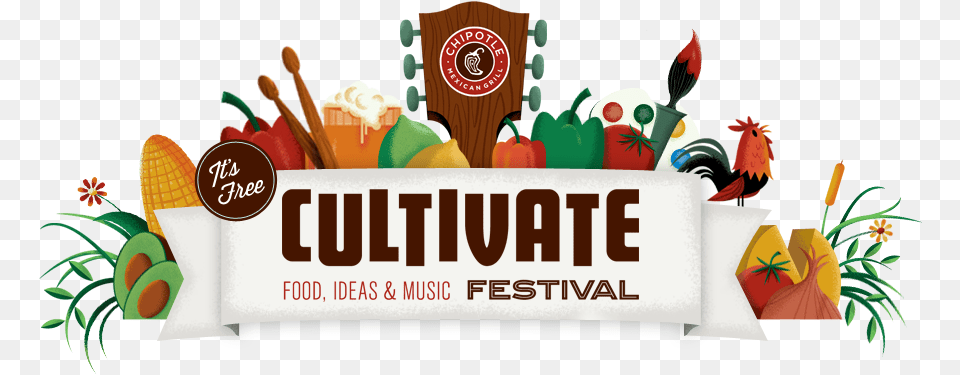 Chipotle Cultivate Festival, Cream, Dessert, Food, Ice Cream Free Png