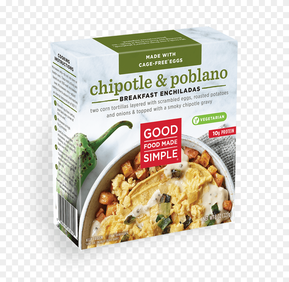 Chipotle Poblano Good Food Made Simple, Lunch, Meal, Snack, Advertisement Free Transparent Png