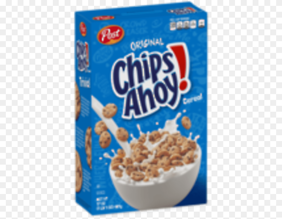 Chips Ahoy Cereal Box 481g Chips Ahoy Cereal, Bowl, Food, Snack, Birthday Cake Free Png