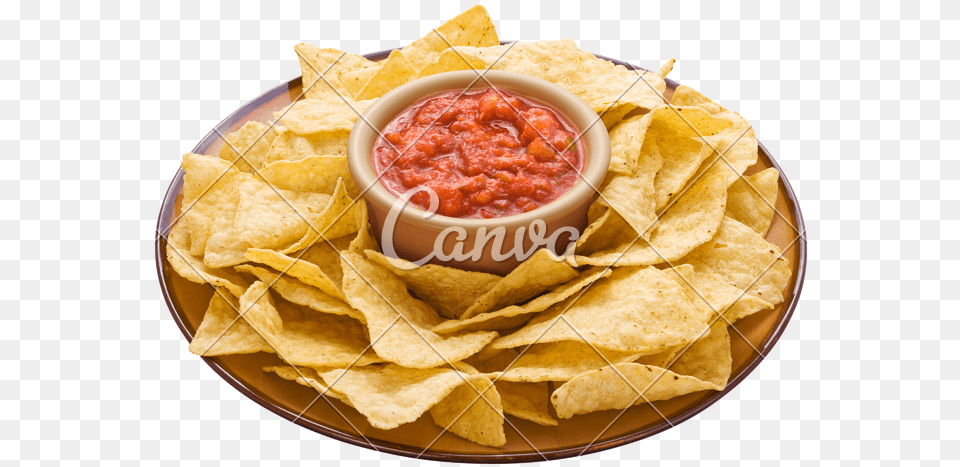 Chips And Salsa Chips And Salsa, Food, Snack, Nachos, Dip Free Png
