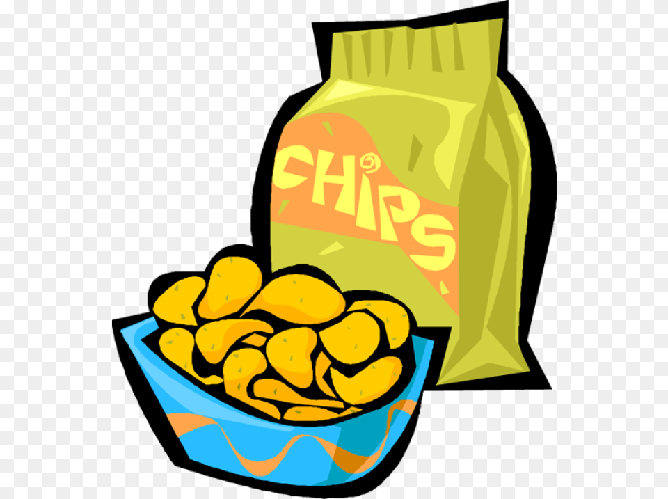 Chips Clipart, Food, Snack Png