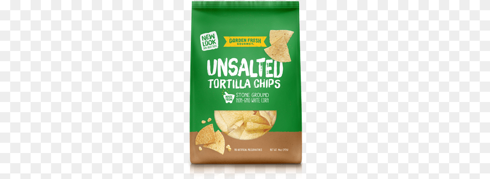 Chips Garden Fresh Unsalted Tortilla Chips, Bread, Food, Pancake, Snack Free Transparent Png