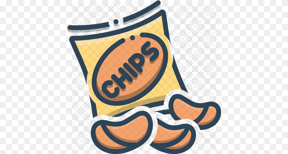 Chips Icon Potato Chips Logo, Clothing, Footwear, Shoe Free Png