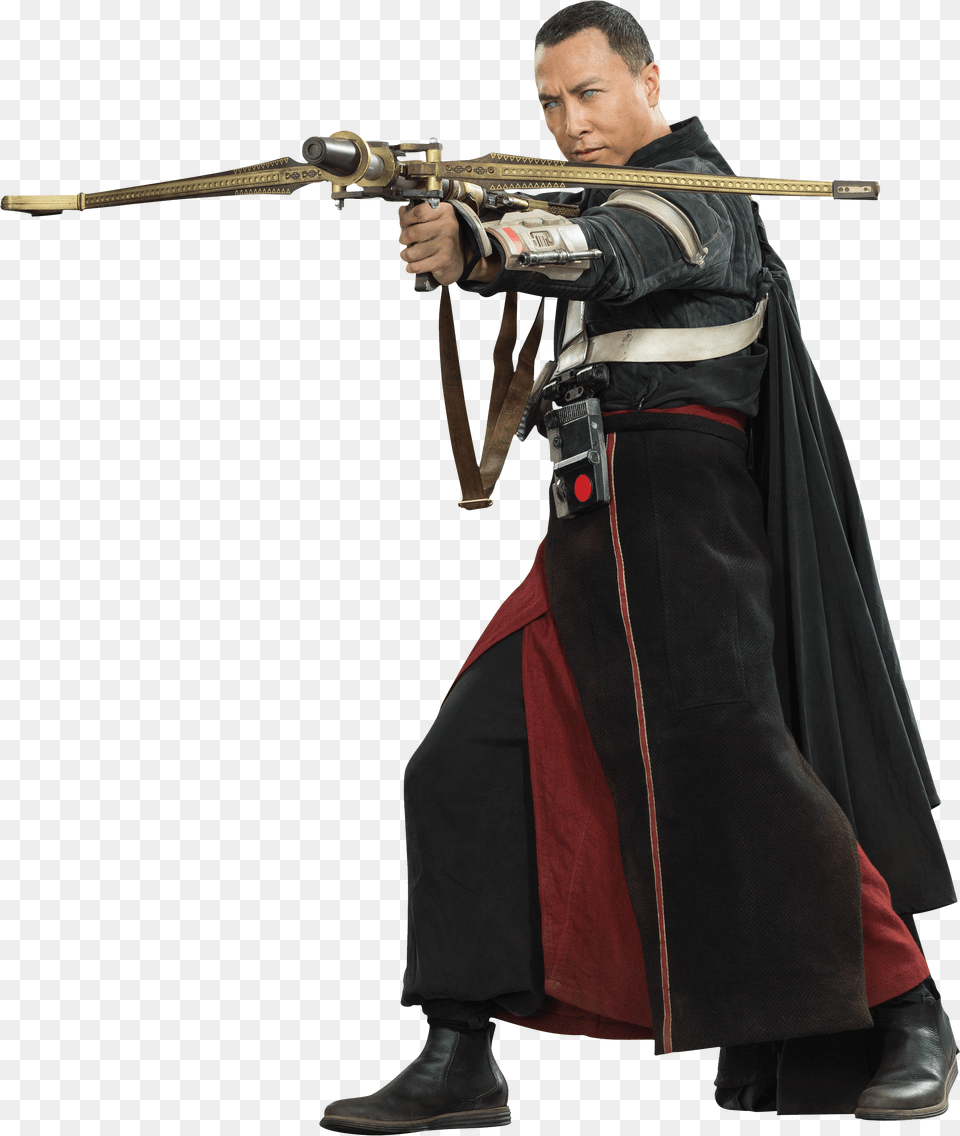 Chirrut Mwe Star Wars Rogue One Chirrut Imwe, Device Free Png