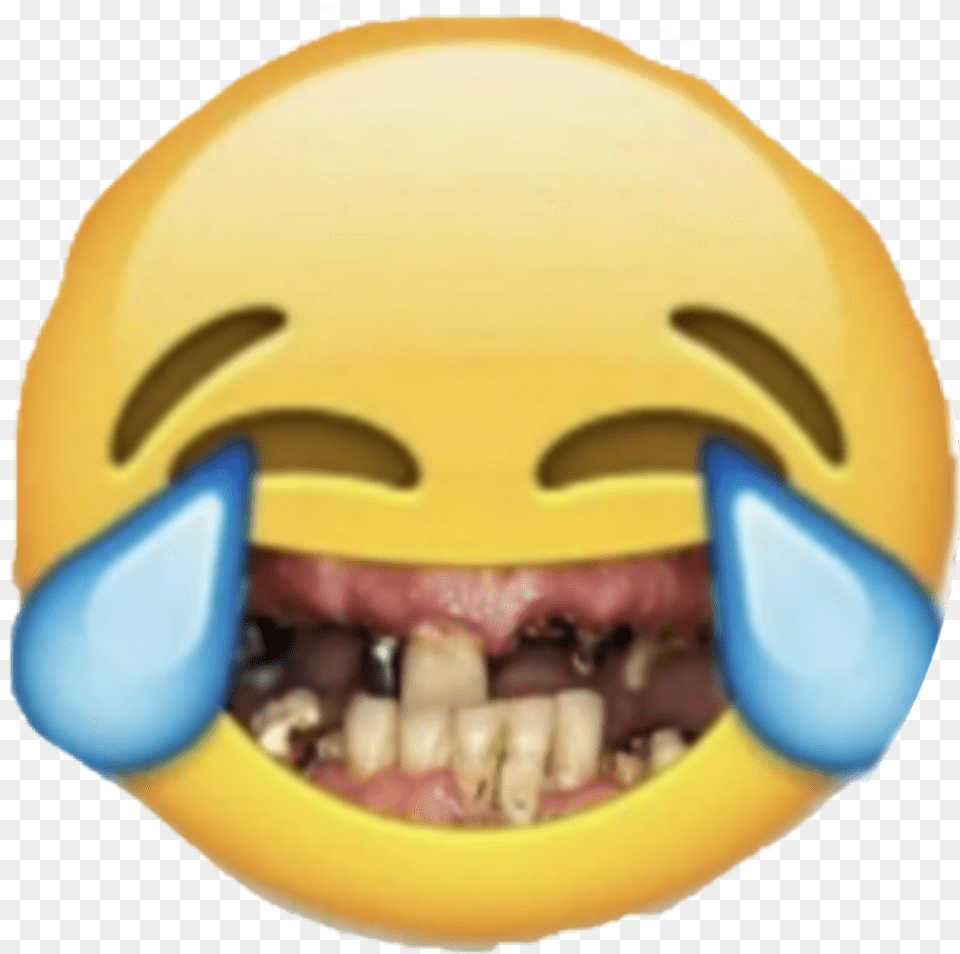 Chistoso Emoji Emojiface Dientes Jaja Tumblr Jaja Emoji, Body Part, Mouth, Person, Teeth Free Png Download