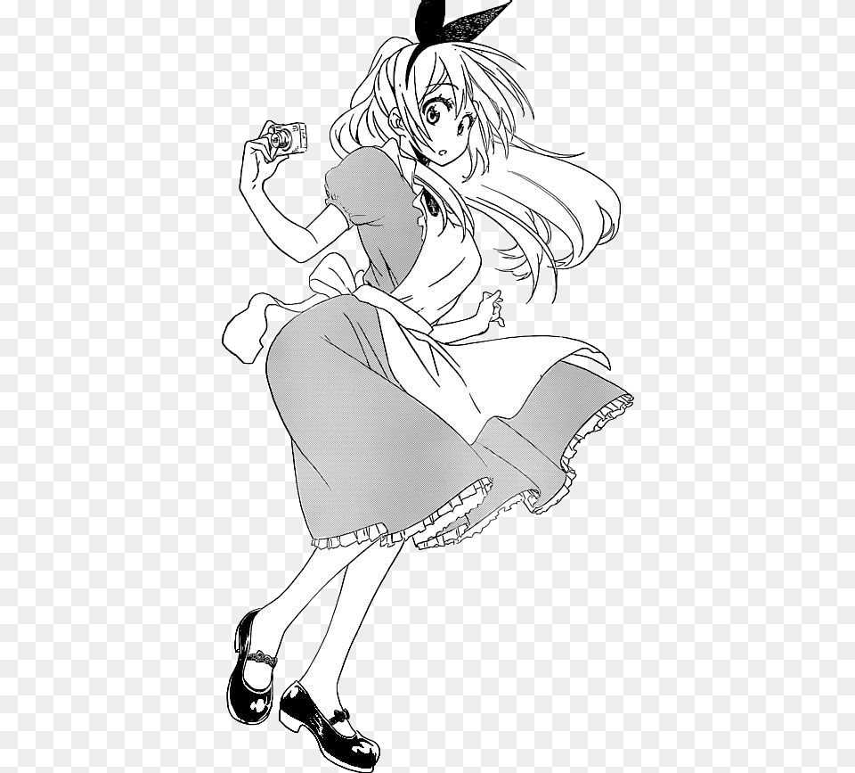 Chitoge Alice In Wonderland, Book, Comics, Publication, Manga Free Transparent Png