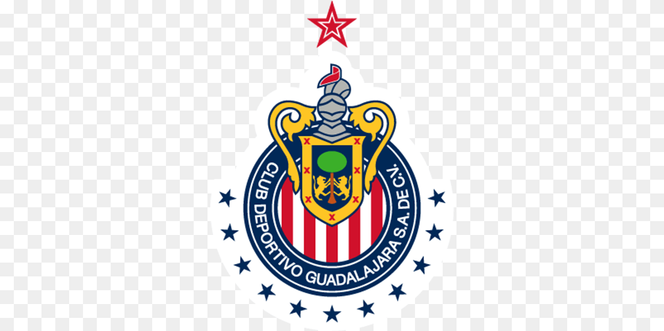 Chivas De Guadalajara Logo, Emblem, Symbol, Badge, Dynamite Free Png