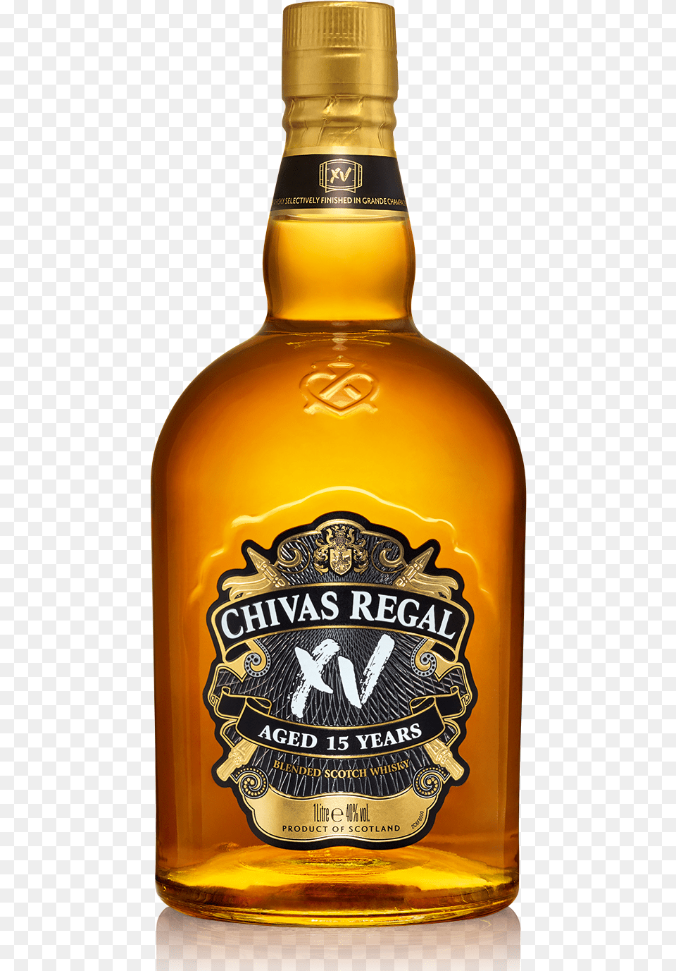 Chivas Regal 15 Years, Alcohol, Beverage, Liquor, Whisky Png