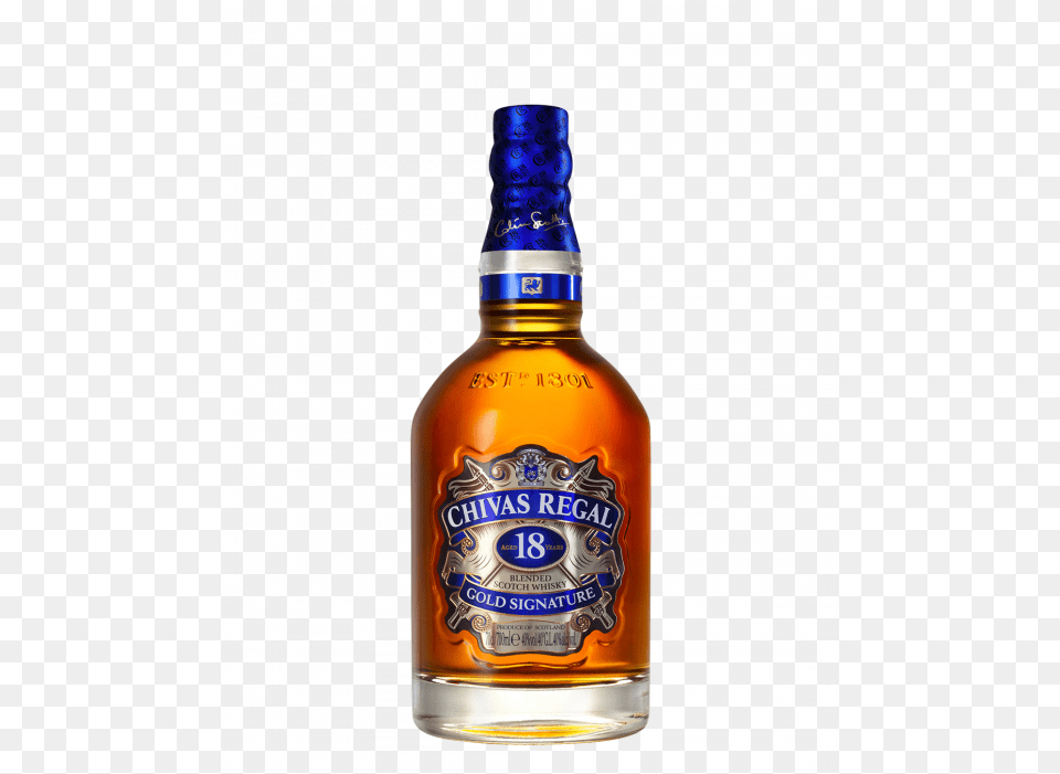 Chivas Regal 18 Year Old Scotch Whisky 700ml Chivas Regal 18, Alcohol, Beverage, Liquor, Beer Free Png Download