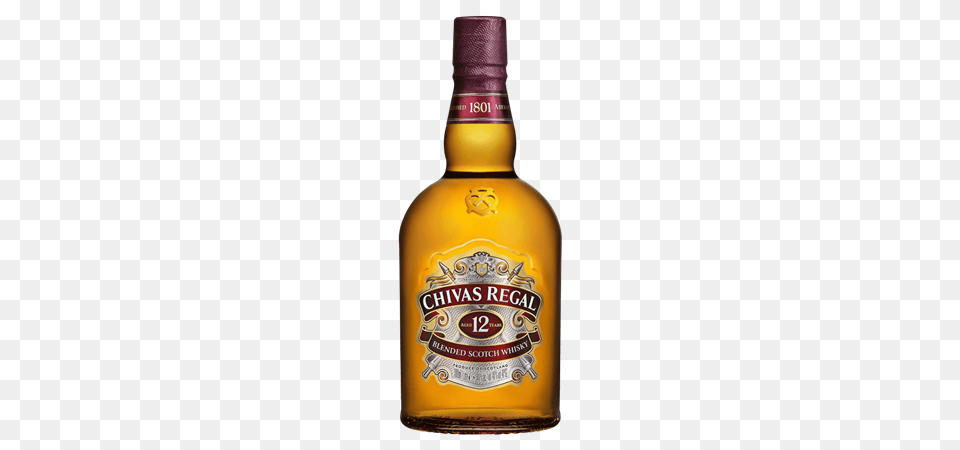 Chivas Regal Year Old Blended Scotch Whisky, Alcohol, Beverage, Liquor, Beer Png