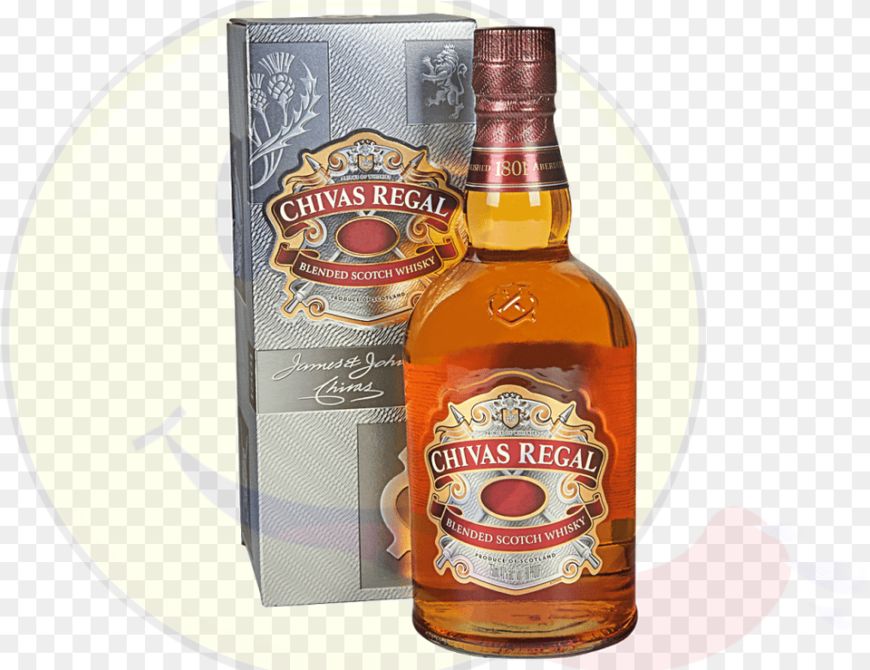 Chivasregal 750ml Chivas Regal, Alcohol, Beverage, Liquor, Beer Free Png