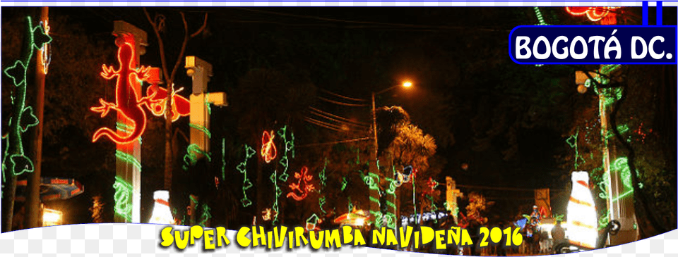 Chivirumba Navidad Recorridos Bogota Diciembre Alumbrados Pokemon, City, Urban, Light Free Png Download