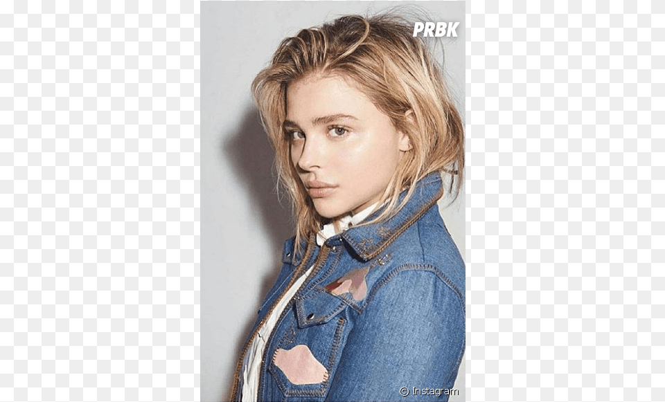 Chle Moretz Que Recentemente Brilhou Nas Telonas Chlo Grace Moretz, Hair, Blonde, Person, Portrait Free Transparent Png