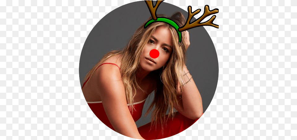 Chloe Christmas Icons For Women, Head, Portrait, Photography, Face Png