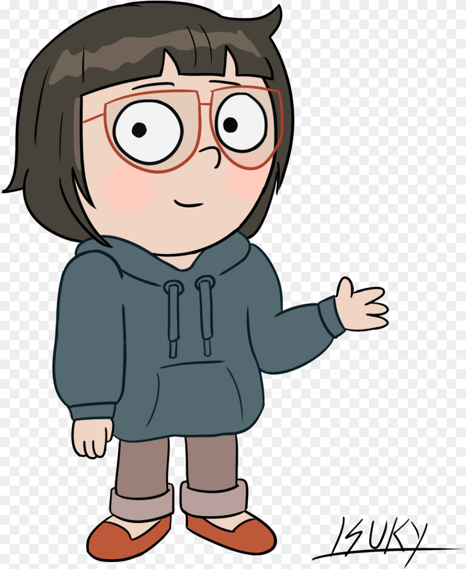Chloe From We Bare Bears Cartoon, Baby, Person, Book, Comics Free Png Download