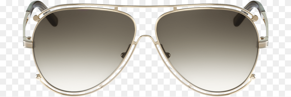 Chloe Isidora Metal Aviator Sunglasses, Accessories, Glasses Free Png
