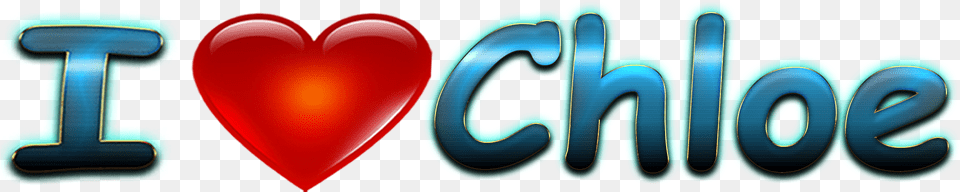 Chloe Love Name Heart Design, Logo Png