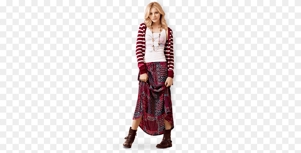 Chloe Moretz Chloe Grace Moretz, Clothing, Skirt, Long Sleeve, Sleeve Free Transparent Png