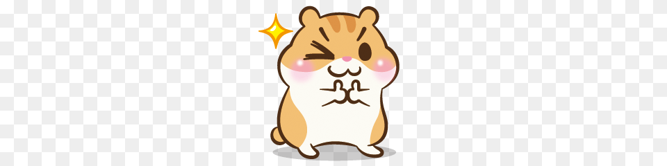 Chloe The Hamster Line Stickers Line Store, Animal, Mammal, Rodent, Bear Free Transparent Png