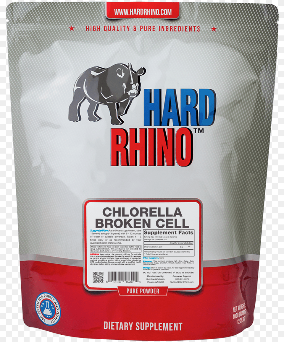 Chlorella Broken Cell Powder Hard Rhino, Animal, Bear, Mammal, Wildlife Free Transparent Png