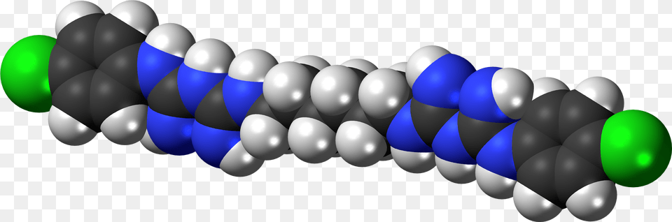 Chlorhexidine 3d Spacefill Pincushion Effect Of Chlorhexidine, Sphere, Accessories Free Png
