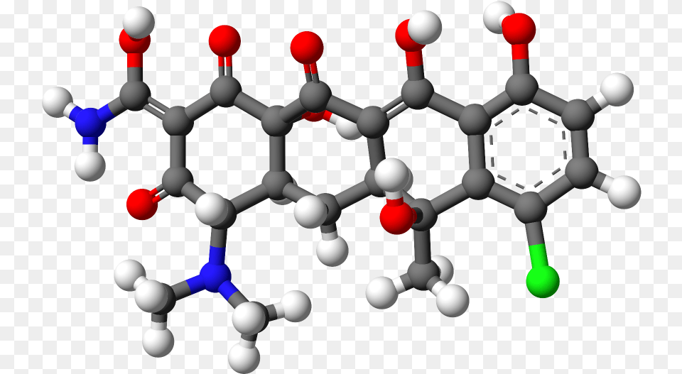 Chlortetracycline 3d Balls Molecule, Sphere, Chess, Game Free Transparent Png