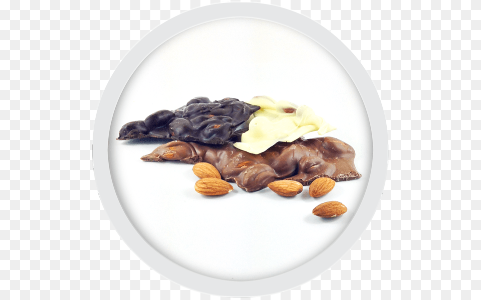 Chocbark Circle Mussel, Almond, Food, Grain, Produce Free Transparent Png