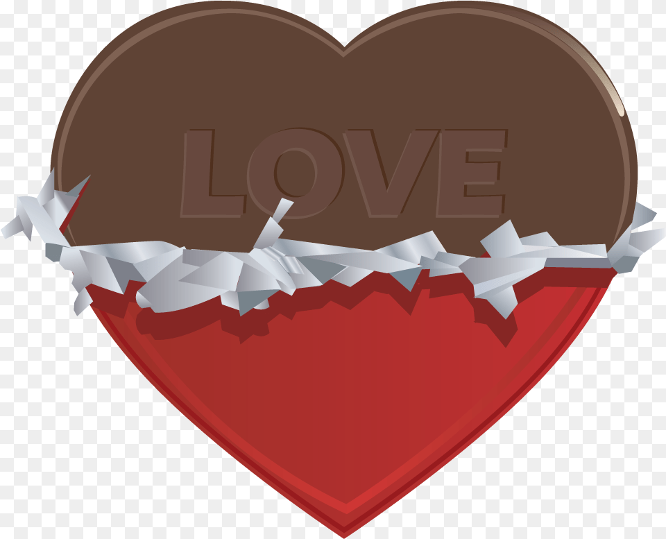 Chocko Heart Clipart Chocolate Heart Clipart Png Image