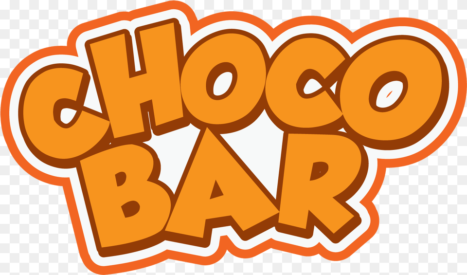 Choco Bar Illustration, Food, Sweets, Text Free Png Download