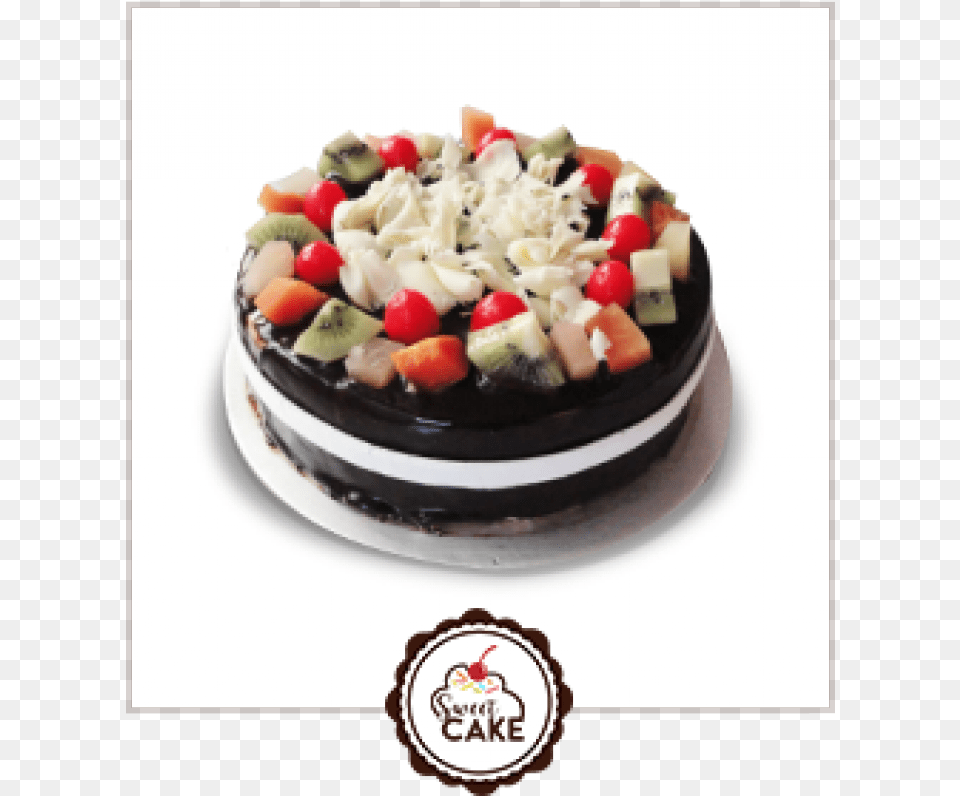 Choco Fruit Cake Fruit Cake, Birthday Cake, Cream, Dessert, Food Free Png Download