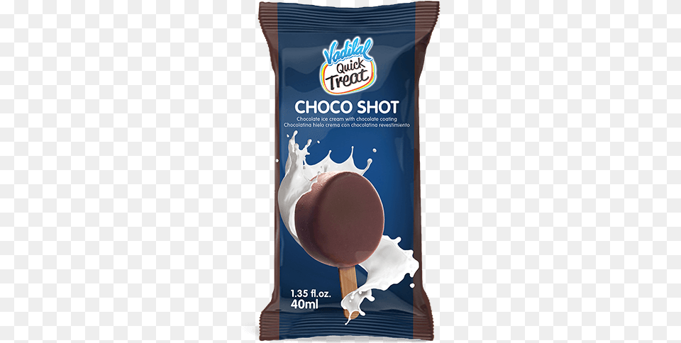 Choco Shot Vadilal Quick Treat Choco Shot, Food, Cream, Dessert, Ice Cream Png
