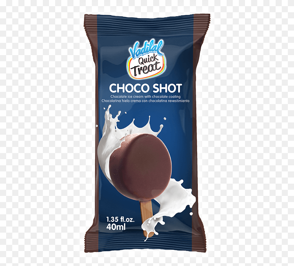 Choco Shot Vadilal Quick Treat Choco Shot, Food, Sweets, Cream, Dessert Free Png Download