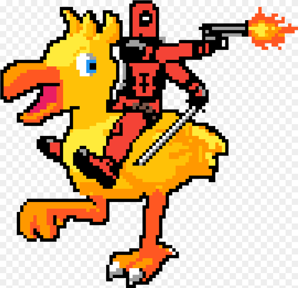 Chocobo, Dynamite, Weapon Png Image