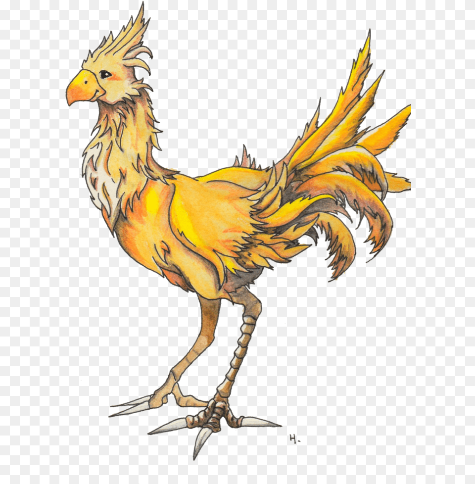 Chocobo Kingdom Hearts Download Chocobo, Animal, Dinosaur, Reptile, Bird Free Transparent Png