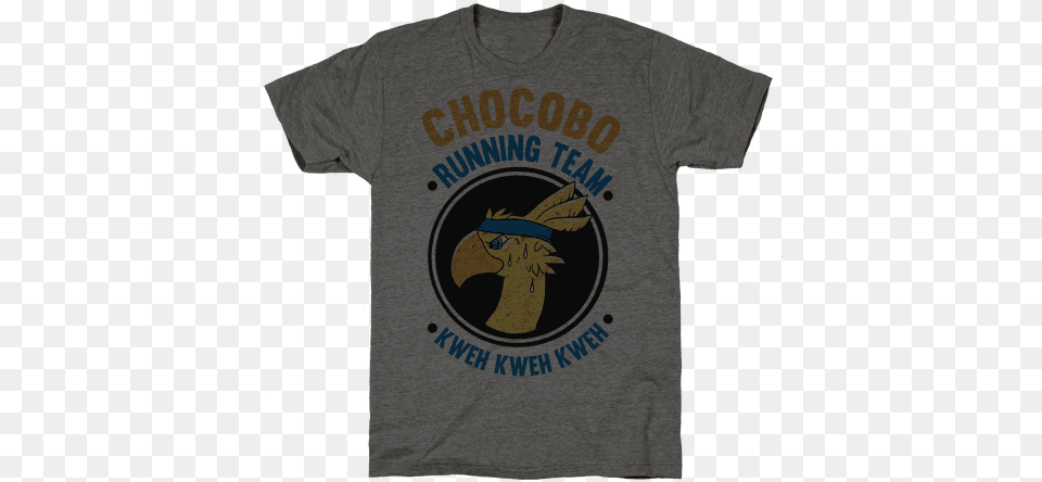 Chocobo Running Team Kweh T Shirt, Clothing, T-shirt, Animal, Crawdad Free Transparent Png