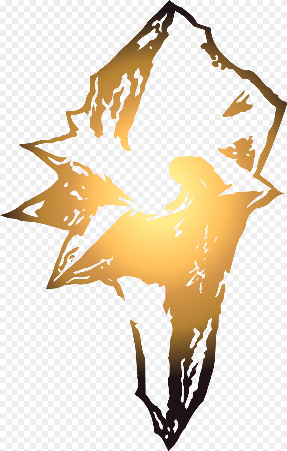Chocobo Vector Final Fantasy Logo Final Fantasy Ix, Leaf, Person, Plant, Symbol Png