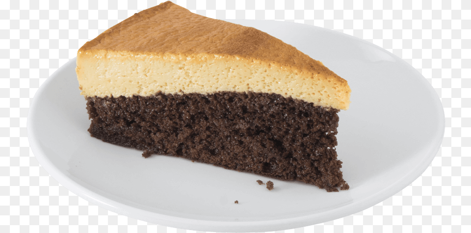 Chocoflan, Plate, Dessert, Food, Sweets Free Png