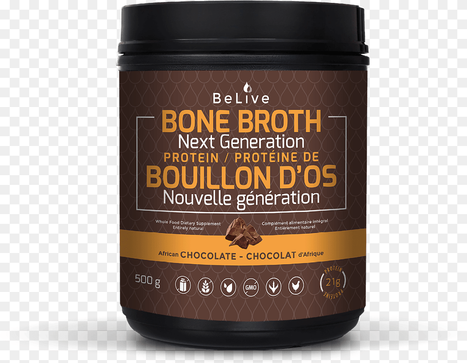 Chocolat D39afrique Belive Bone Broth Protein Next Generation African Chocolate, Cocoa, Dessert, Food, Cup Free Png Download