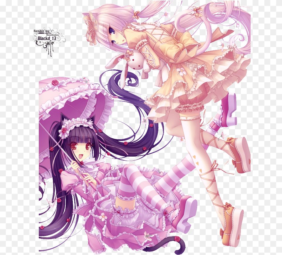 Chocolat Et Vanilla Neko, Book, Comics, Publication, Manga Free Transparent Png