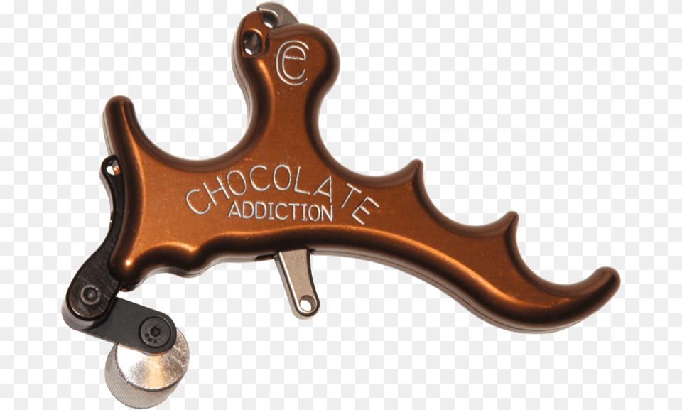 Chocolate Addiction Carter Chocolate Addiction 3 Finger Release, Bronze, Smoke Pipe Free Transparent Png