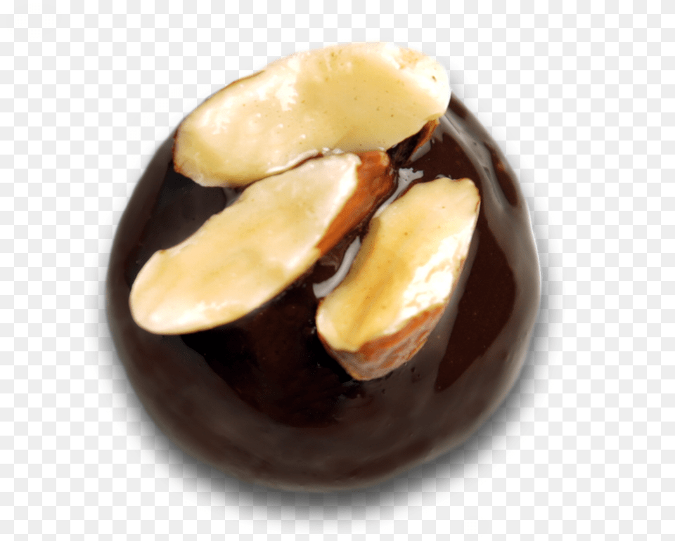 Chocolate Almond Date Truffle Nut, Food, Produce, Burger, Plant Free Png