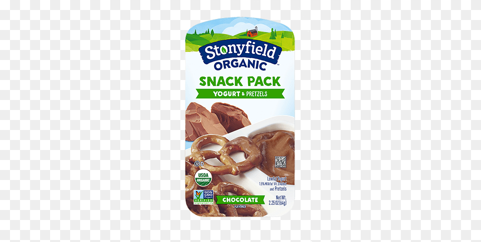 Chocolate Amp Pretzels Snack Pack Stonyfield Organic Snack Pack, Food, Pretzel, Qr Code, Ketchup Free Transparent Png