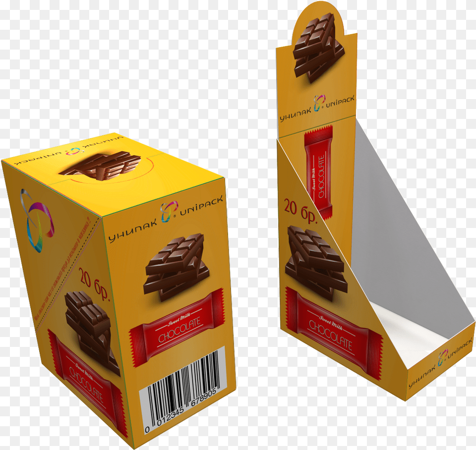 Chocolate Bar Display Box, Cardboard, Carton, Food, Sweets Png