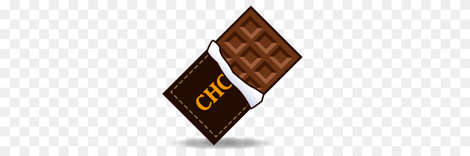 Chocolate Bar Emojidex, Dessert, Food, Cream, Ice Cream Free Png Download