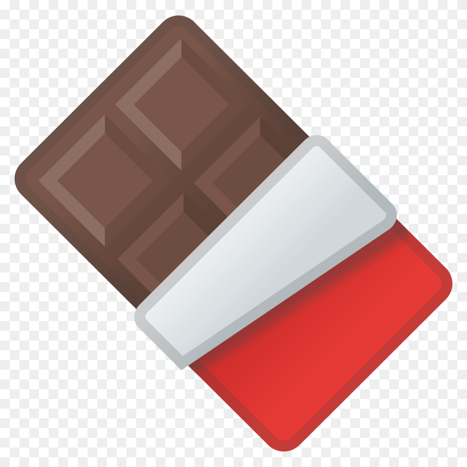 Chocolate Bar Icon Noto Emoji Food Drink Iconset Google, Rubber Eraser Png Image