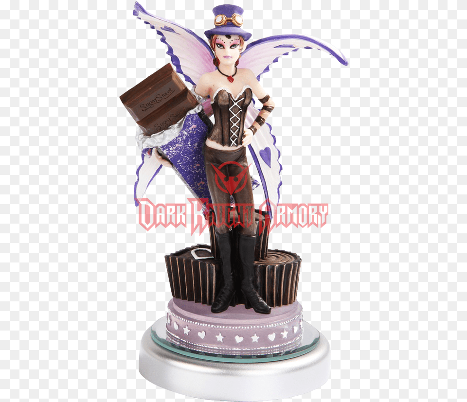 Chocolate Bar Sugarsweet Fairy Statue Figurine, Adult, Male, Man, Person Free Transparent Png